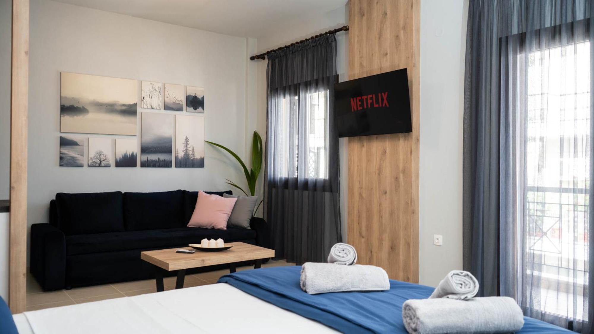 Oriente Suite Apartment Калампака Экстерьер фото